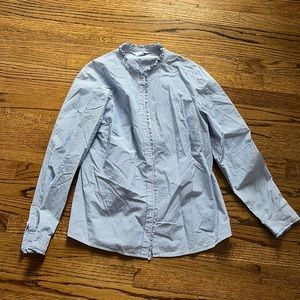 Boden | Virginie ruffle shirt. US size 12.
